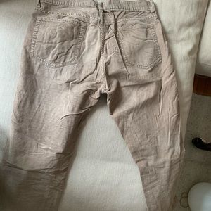 J Crew beige corduroys